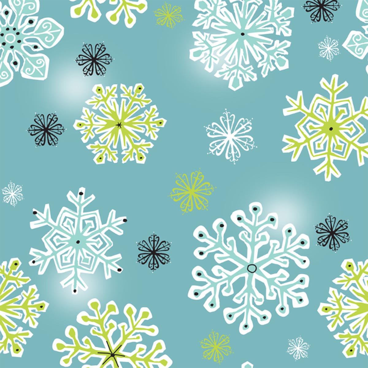 Snowflake Print